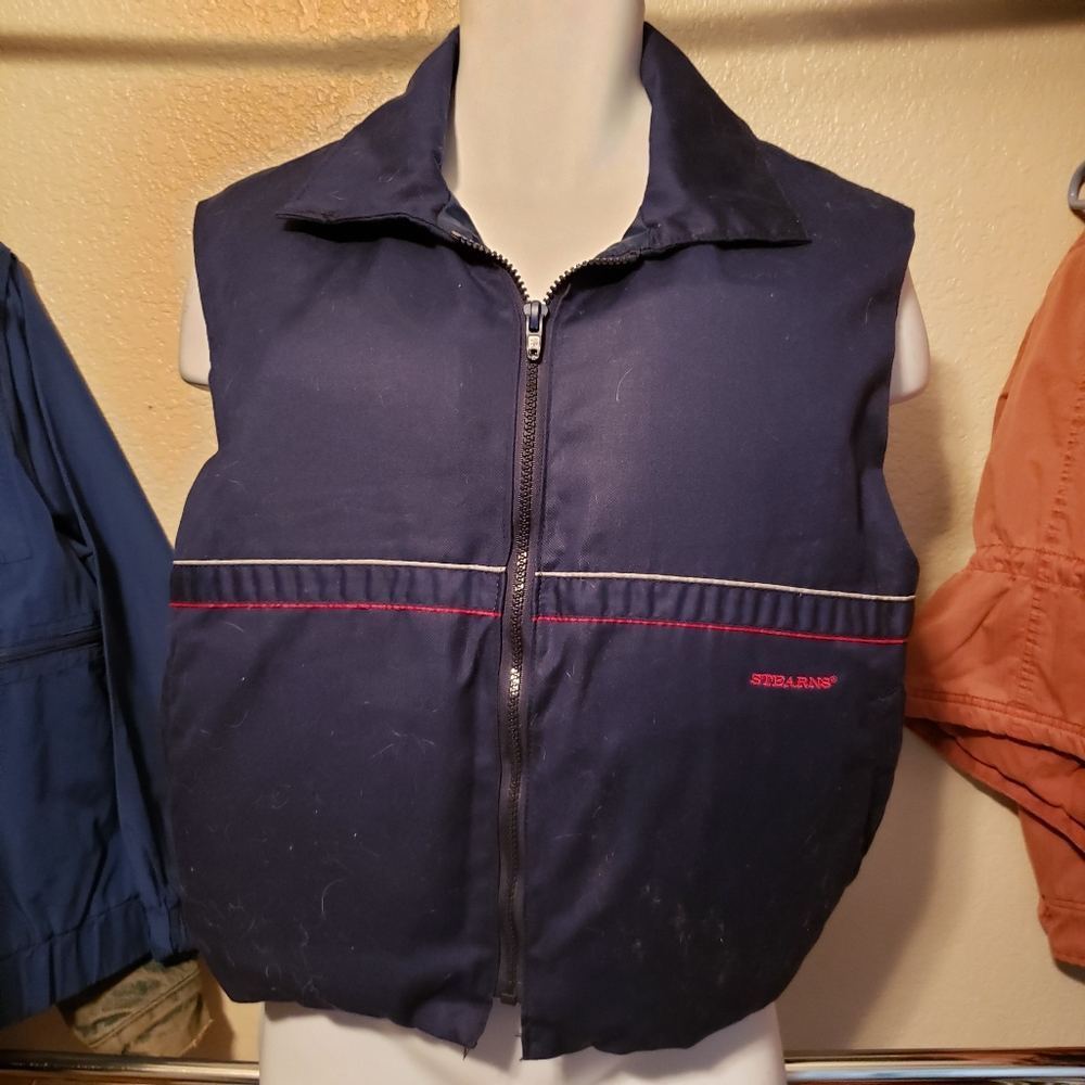 Stearns Windjammer Flotation Vest Men's Medium Vintage Buoyant Type III 3 USA